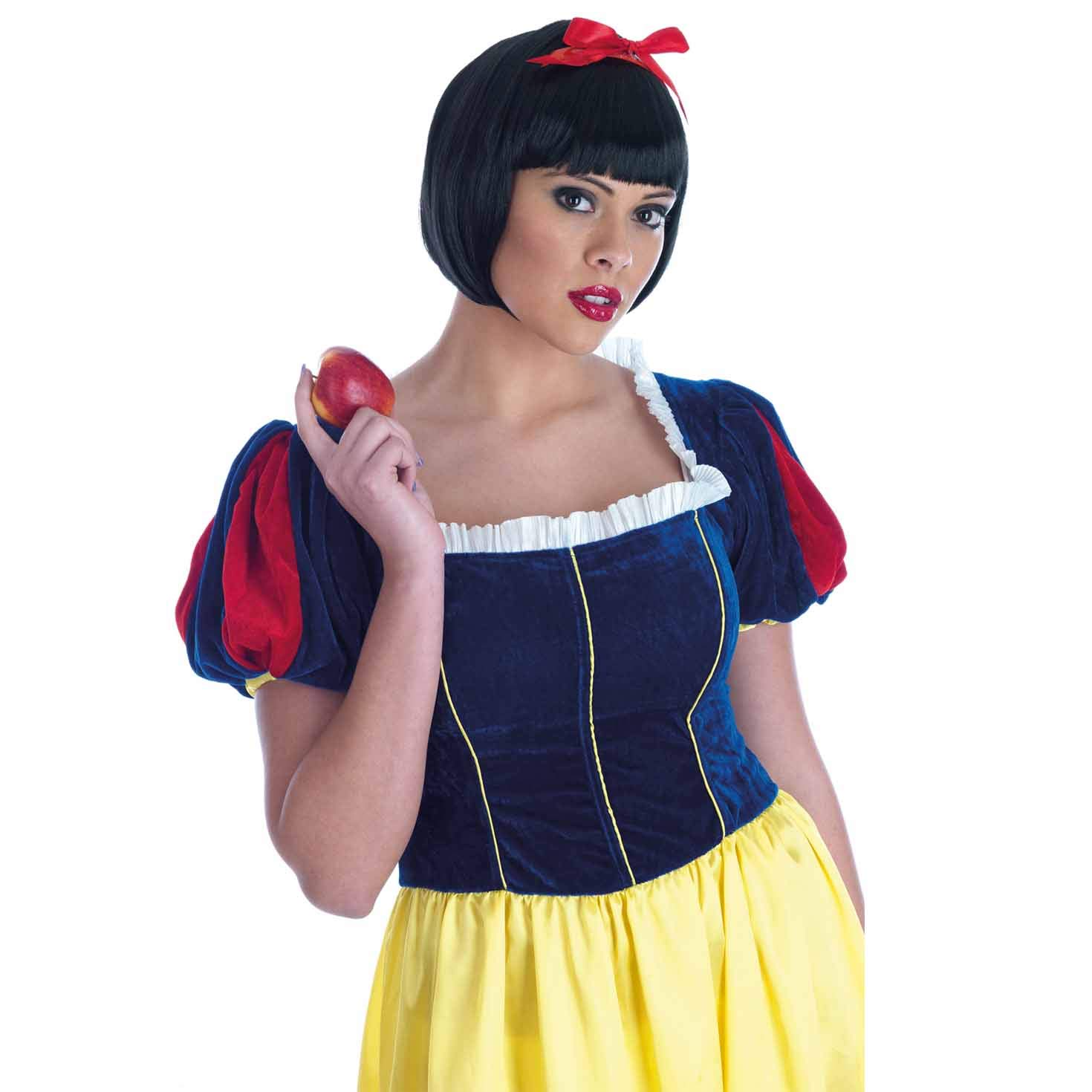 fun shack Womens Princess Snow Costume Fairytale Halloween Costumes For Women - Image 4